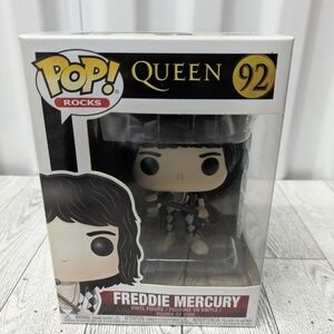 Funko Pop 92 Rocks Queen Figure with Black and White Outfit